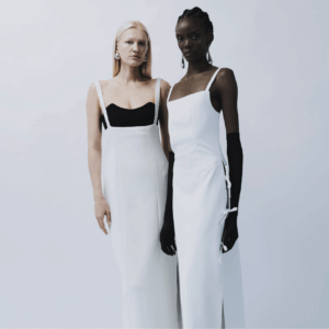 APRON Dress & Bandeau Set