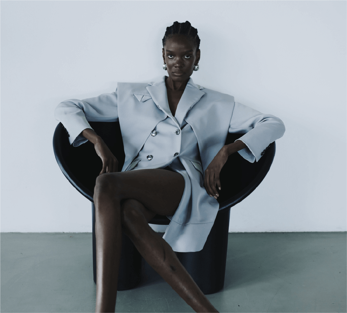 Architectural Blazer Dress 1