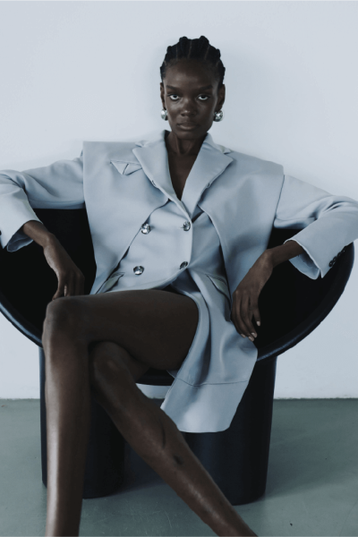 Architectural Blazer Dress 1