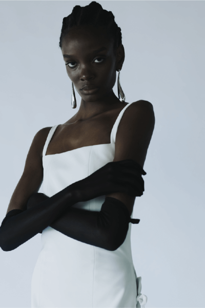 Side Tie Cutout Dress 1